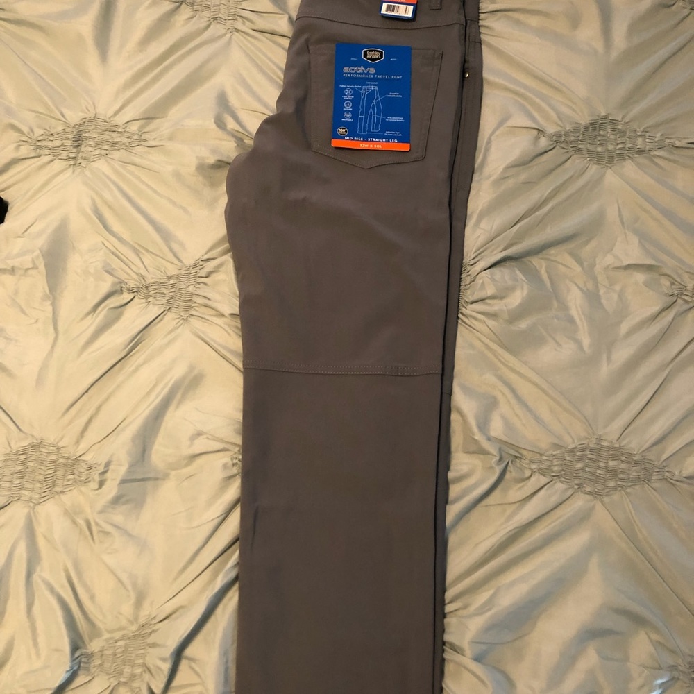 Brand new Berkley Jensen Mens grey pants.